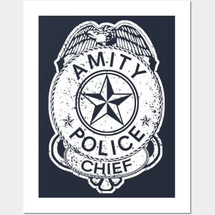 Amity Island Police Chief Posters and Art
